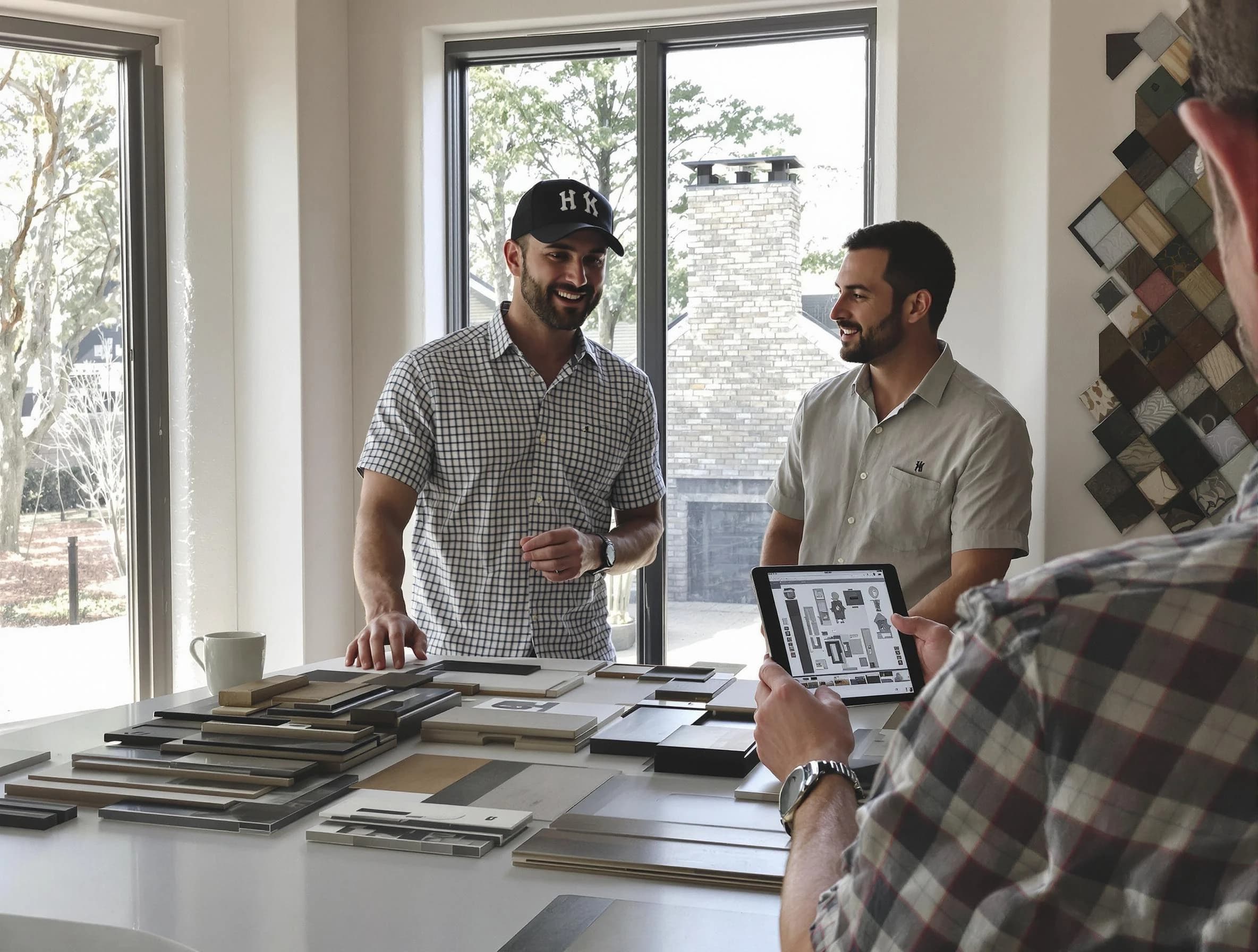Mableton Chimney Sweep remodeling a chimney and fireplace in Mableton, GA