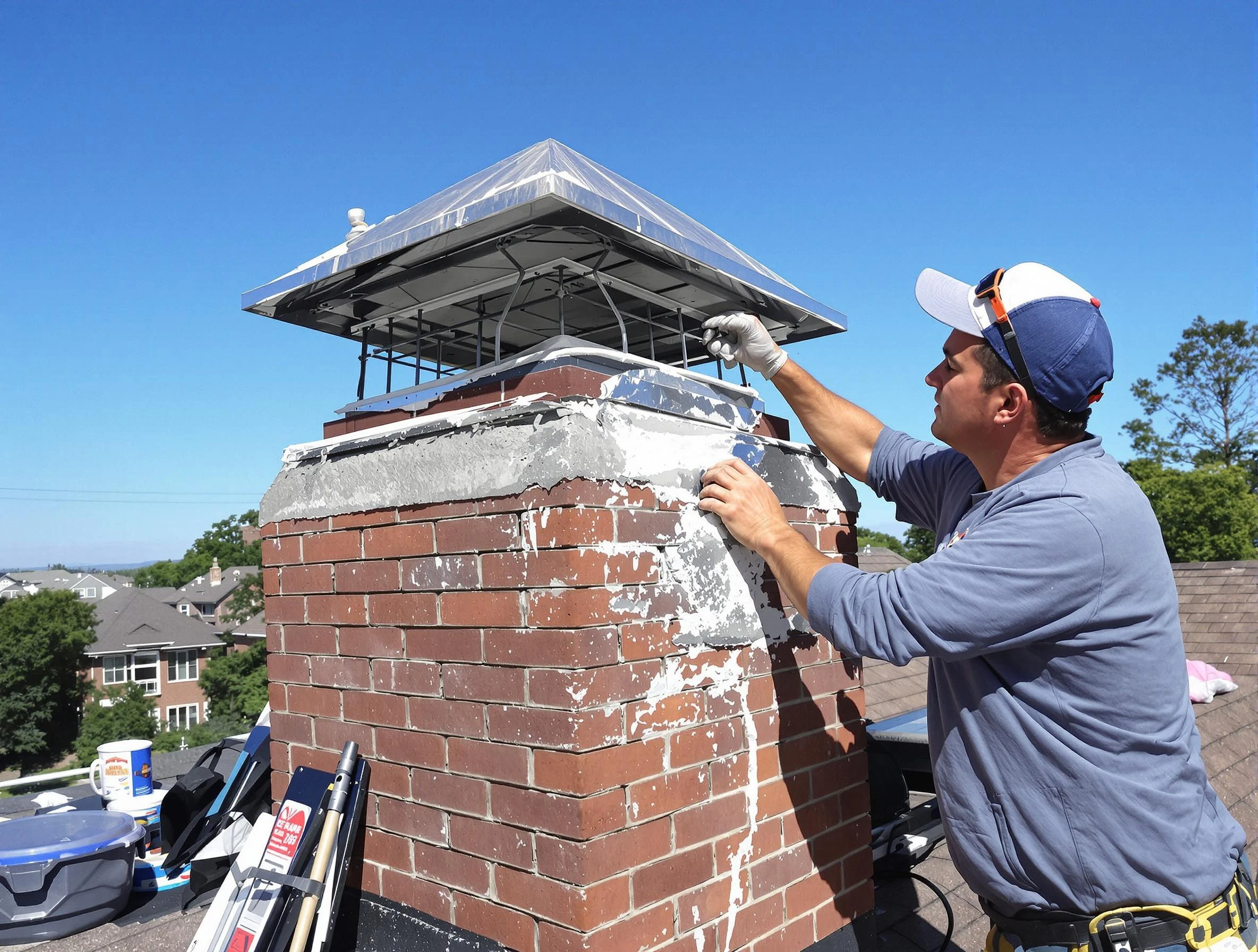 Chimney Crown Services service in Mableton, GA