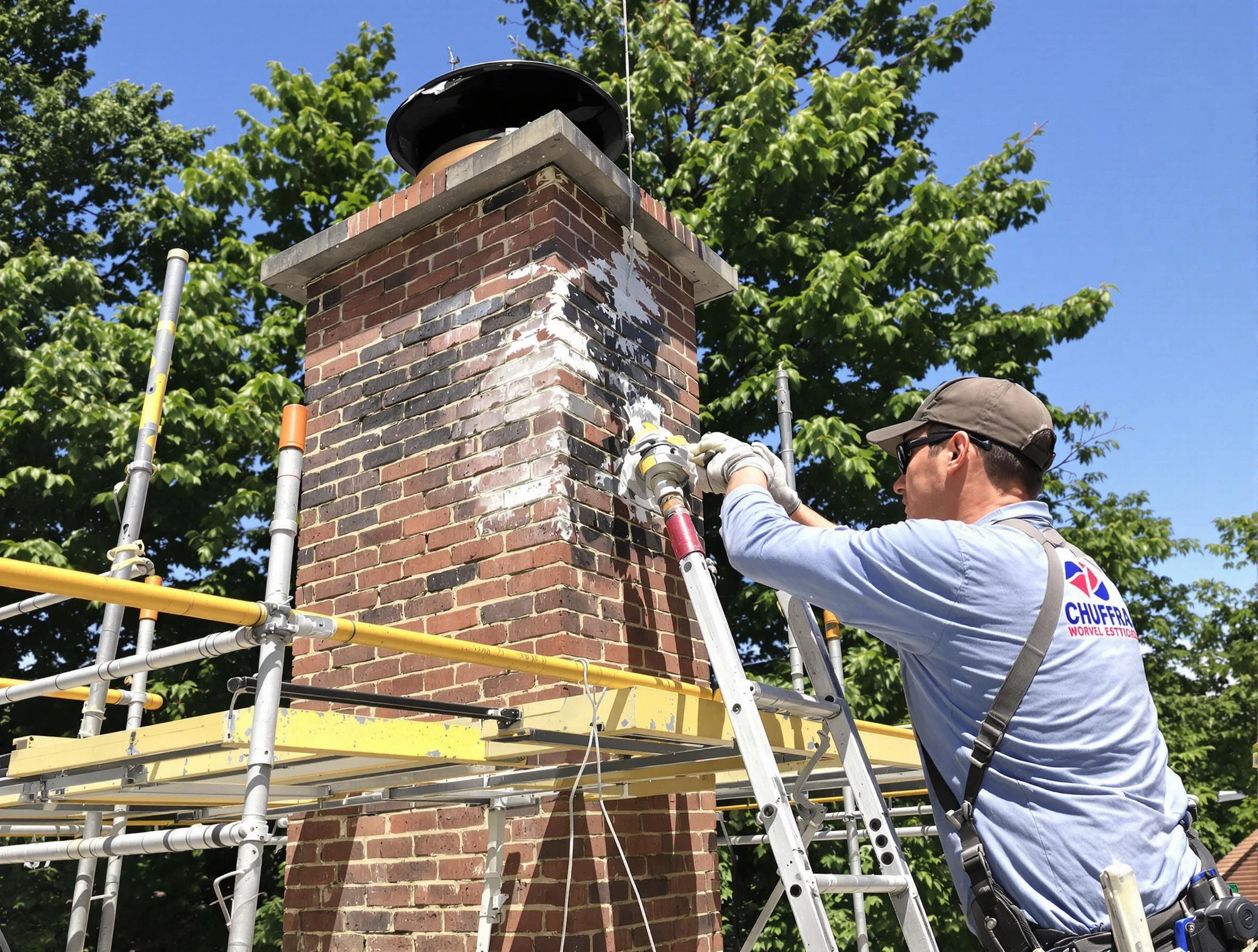 Structural chimney repair by Mableton Chimney Sweep in Mableton, GA